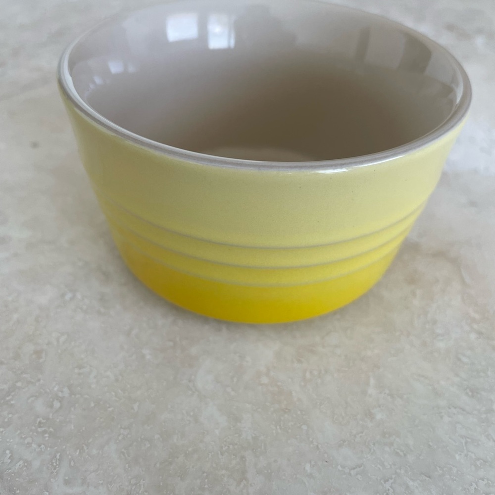 Le Creuset Yellow Ramekin